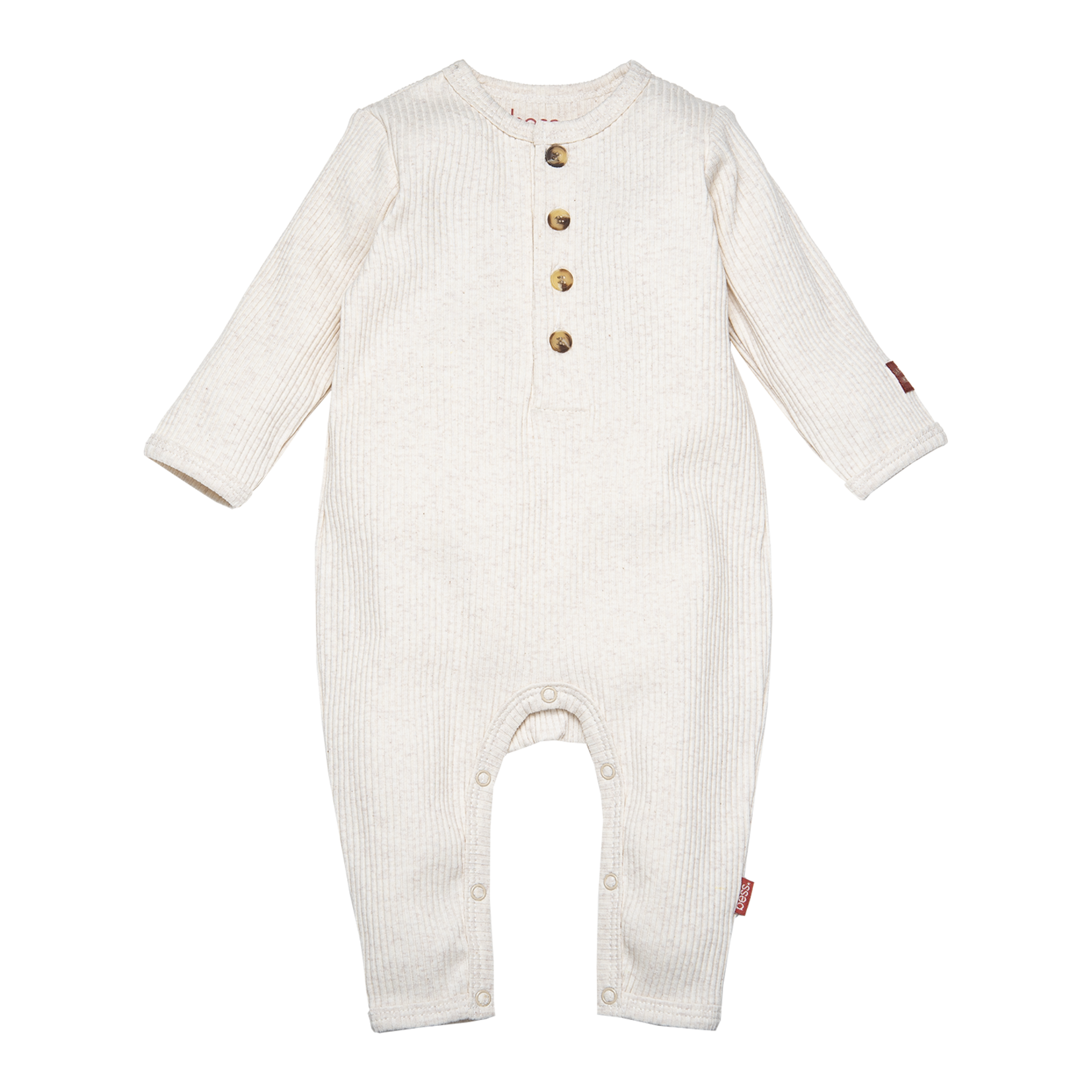 BESS Suit Henley Rib Clay