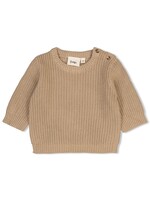 Feetje Sweater gebreid - The Magic is in You Taupe