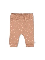 Feetje Broek AOP - Strawberry Fields  Hazelnoot