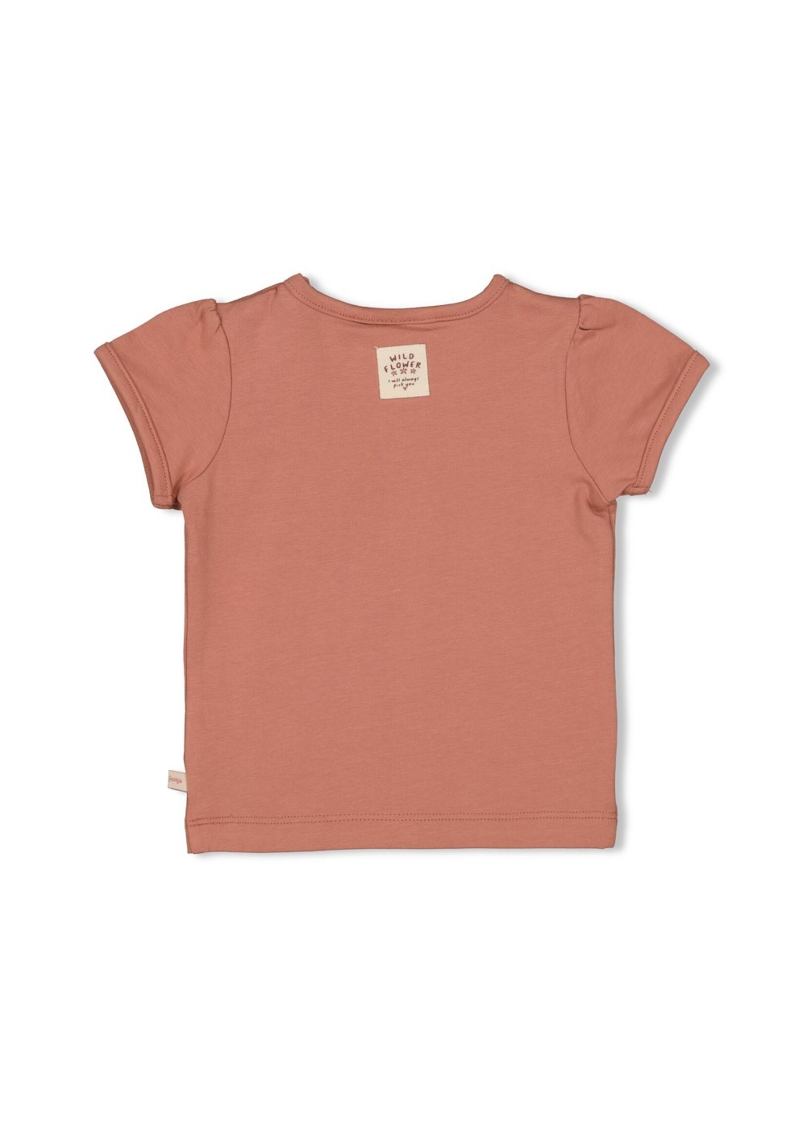 Feetje T-shirt - Wild Flowers  Berry