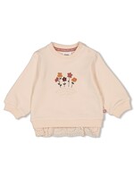Feetje Sweater - Wild Flowers  Offwhite