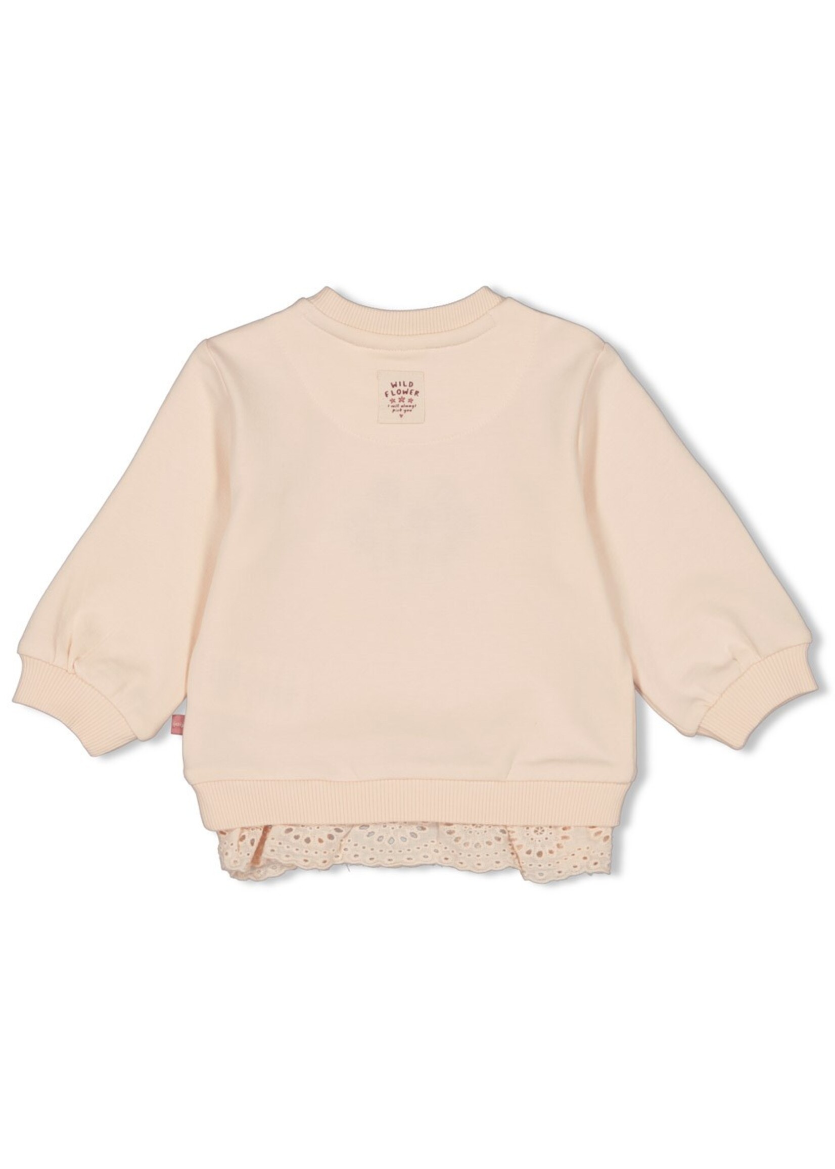 Feetje Sweater - Wild Flowers  Offwhite