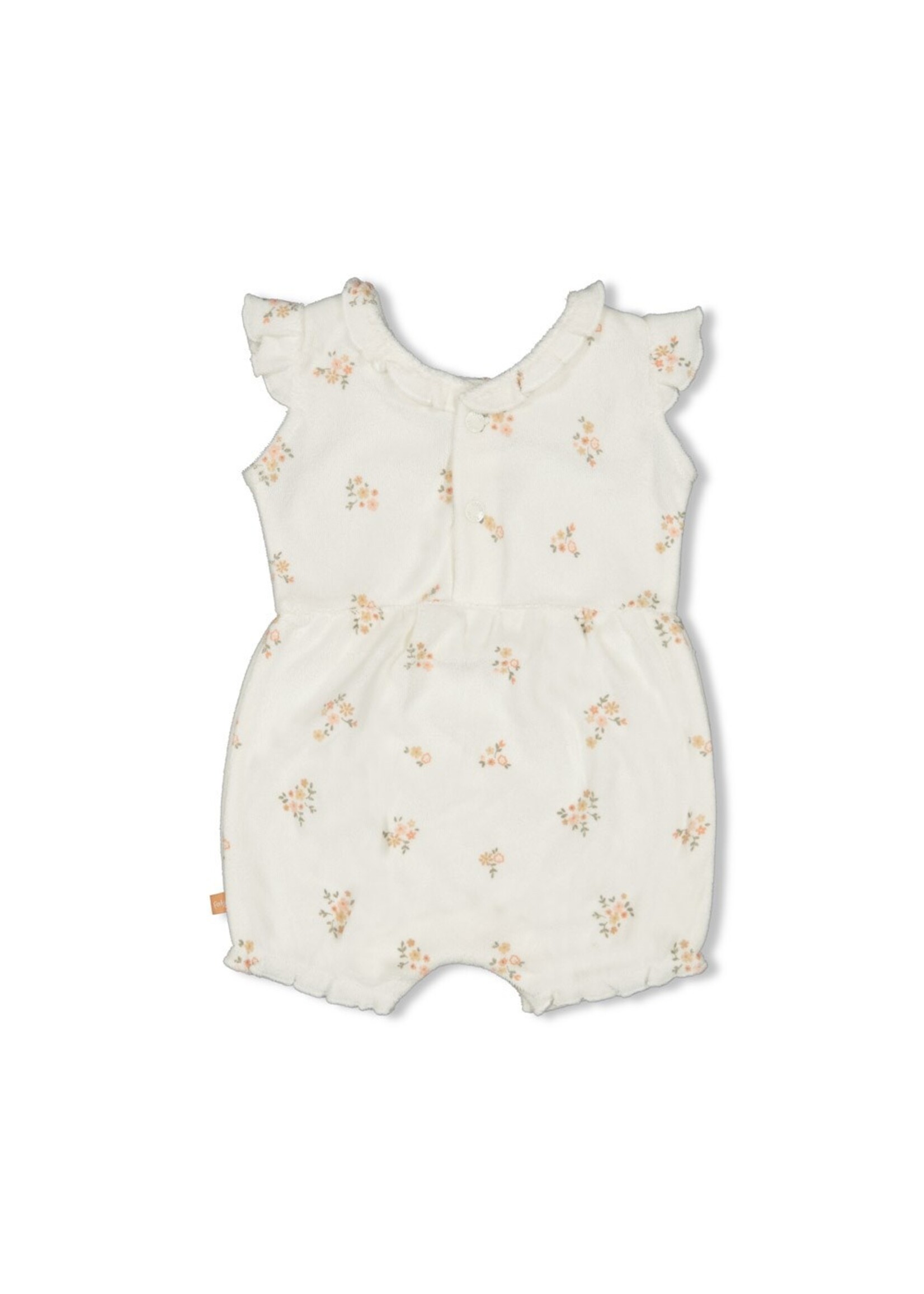 Feetje Playsuit AOP - Bloom With Love  Offwhite