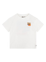 Daily7 Organic T-Shirt Daily 7 Waves Off White
