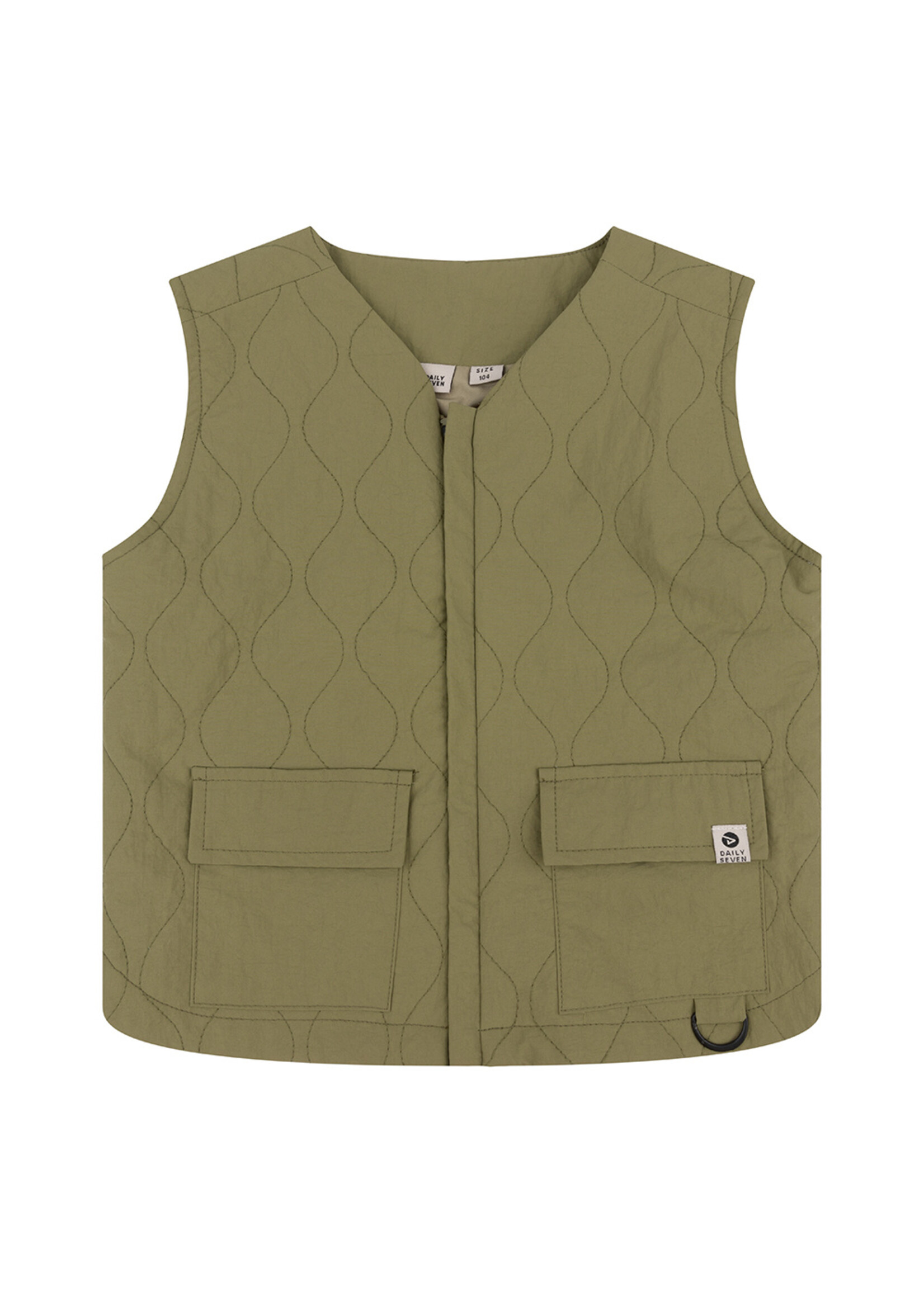 Daily7 Bodywarmer Daily Seven Olive Army