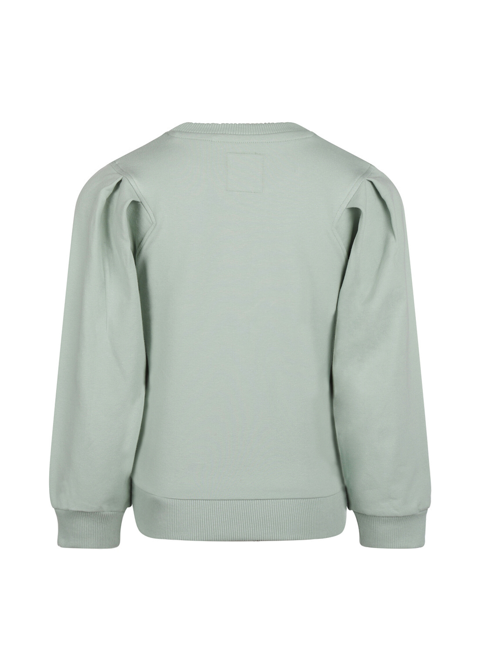 Koko Noko Sweater with crewneck ls Faded green