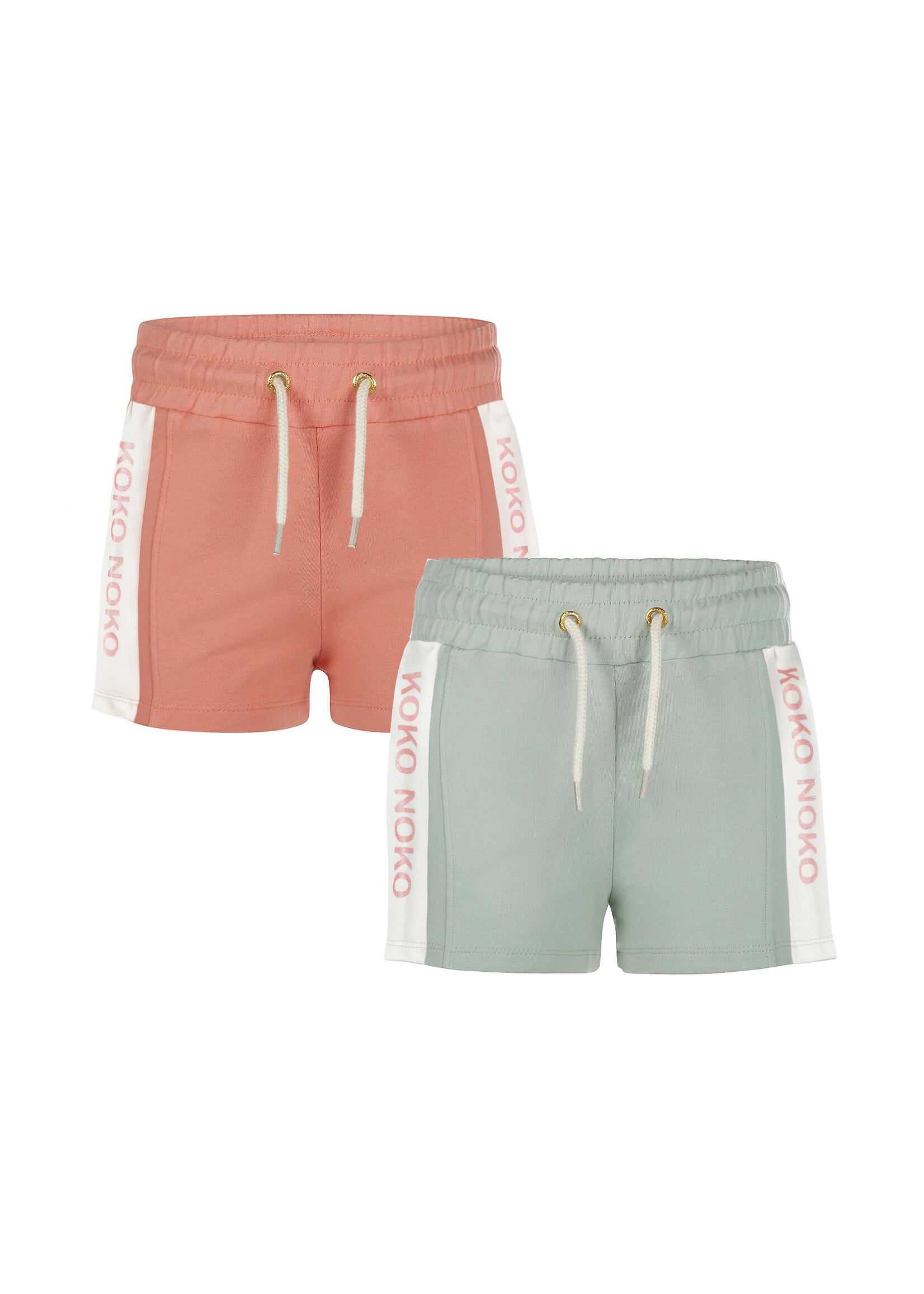 Koko Noko Shorts 2-pack Faded green