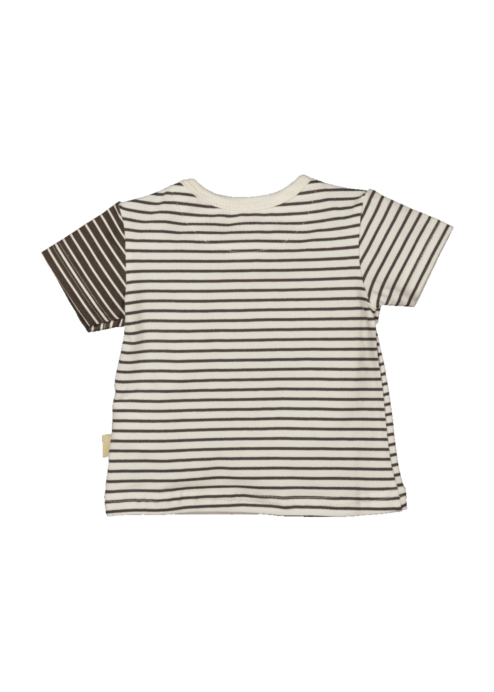 BESS Shirt sh.sl. Striped Off White