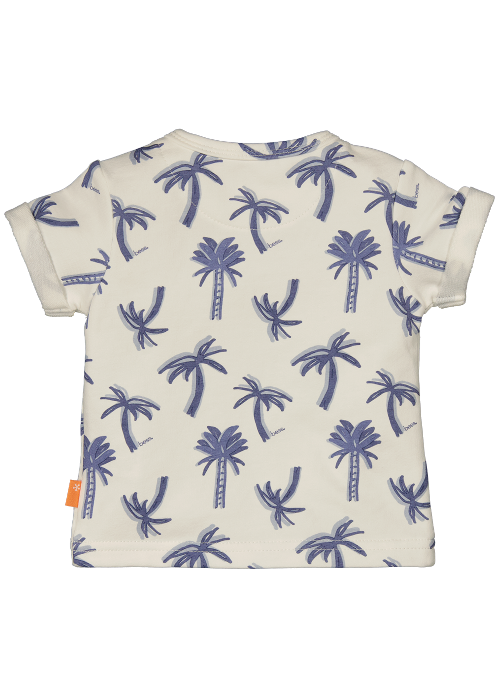 BESS Shirt sh.sl. AOP Palm Dessin