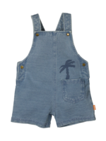 BESS Salopette Jog Denim Palm Light Wash