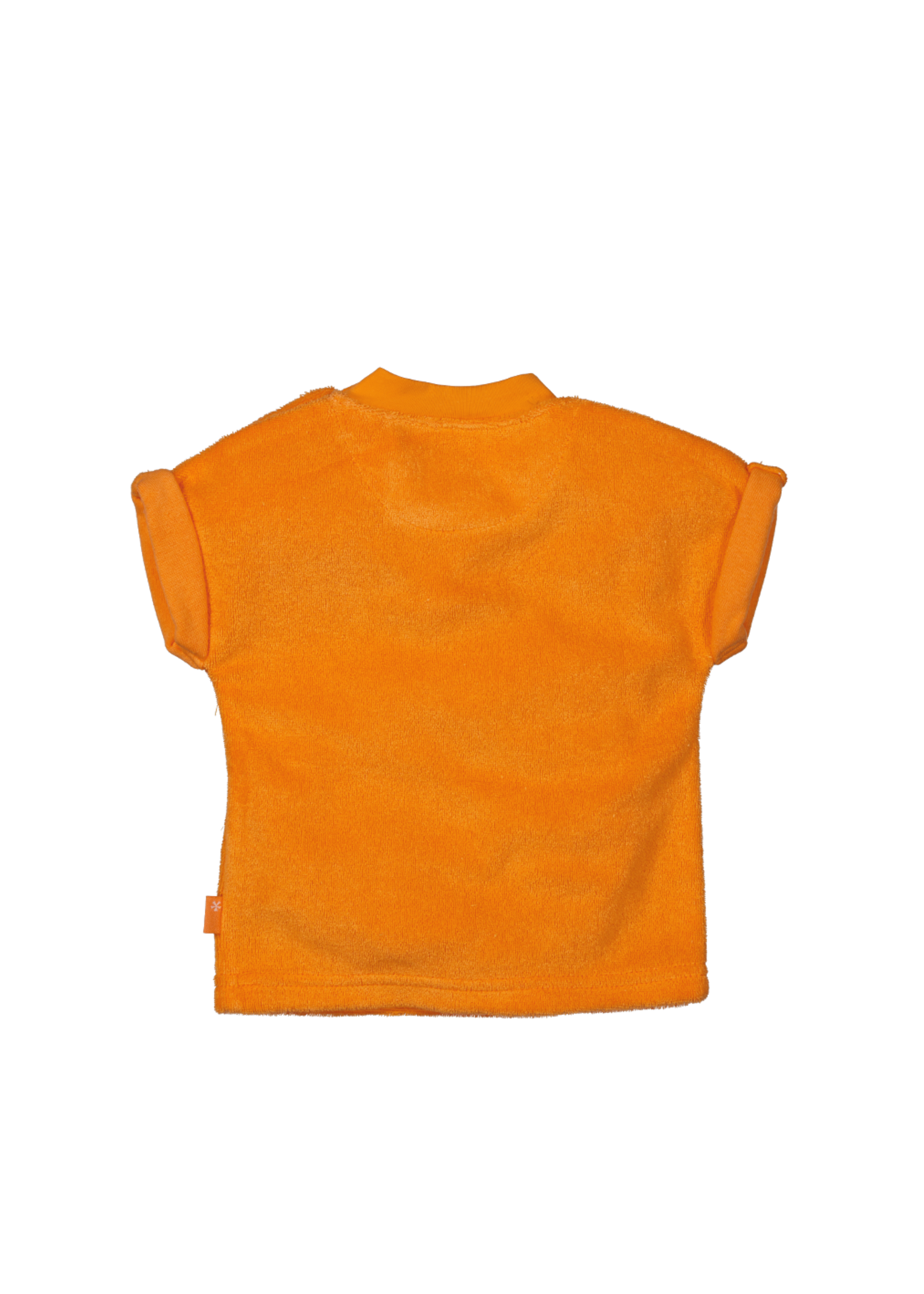 BESS Shirt sh.sl. Towelling Orange Paradise