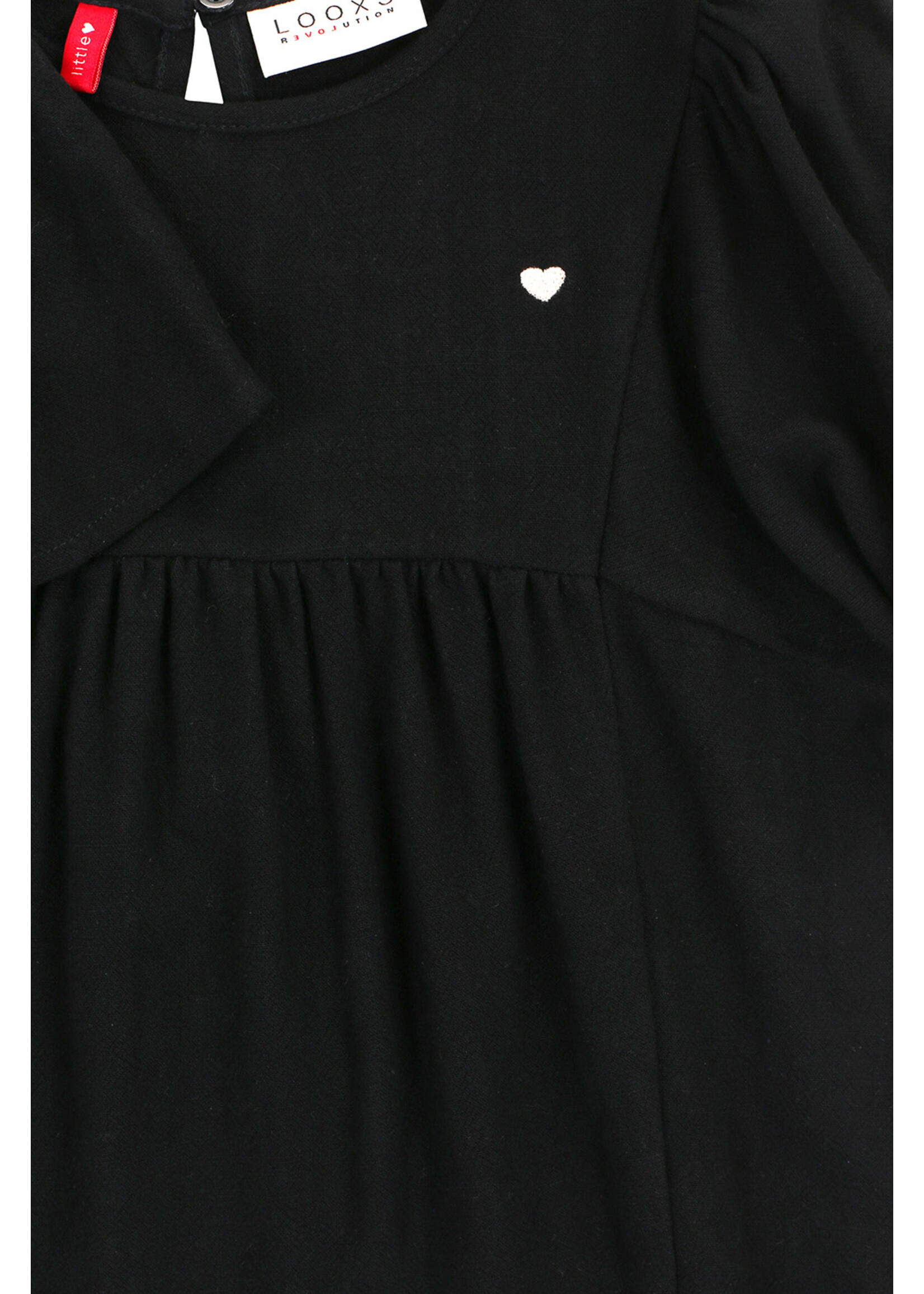 LOOXS Little Little top short sleeves black