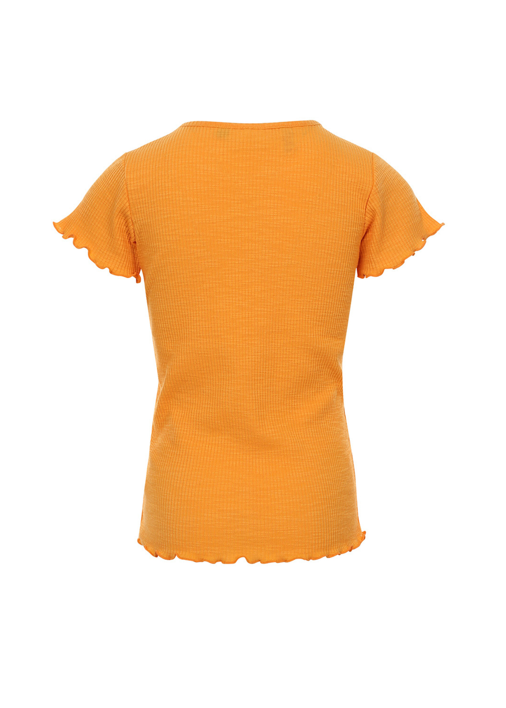 LOOXS Little Little slubrib T-shirt Orange