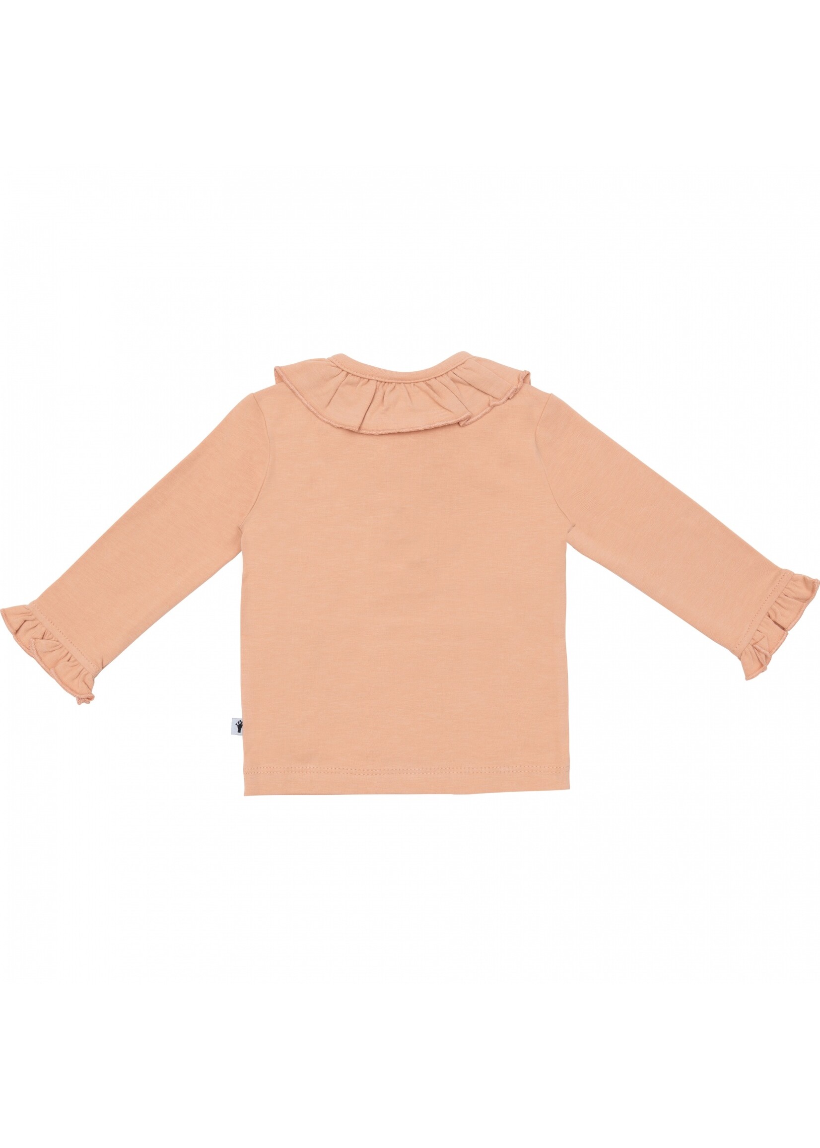 Klein Baby Shirt Ruffle Collar Dusty Coral