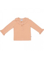 Klein Baby Shirt Ruffle Collar Dusty Coral