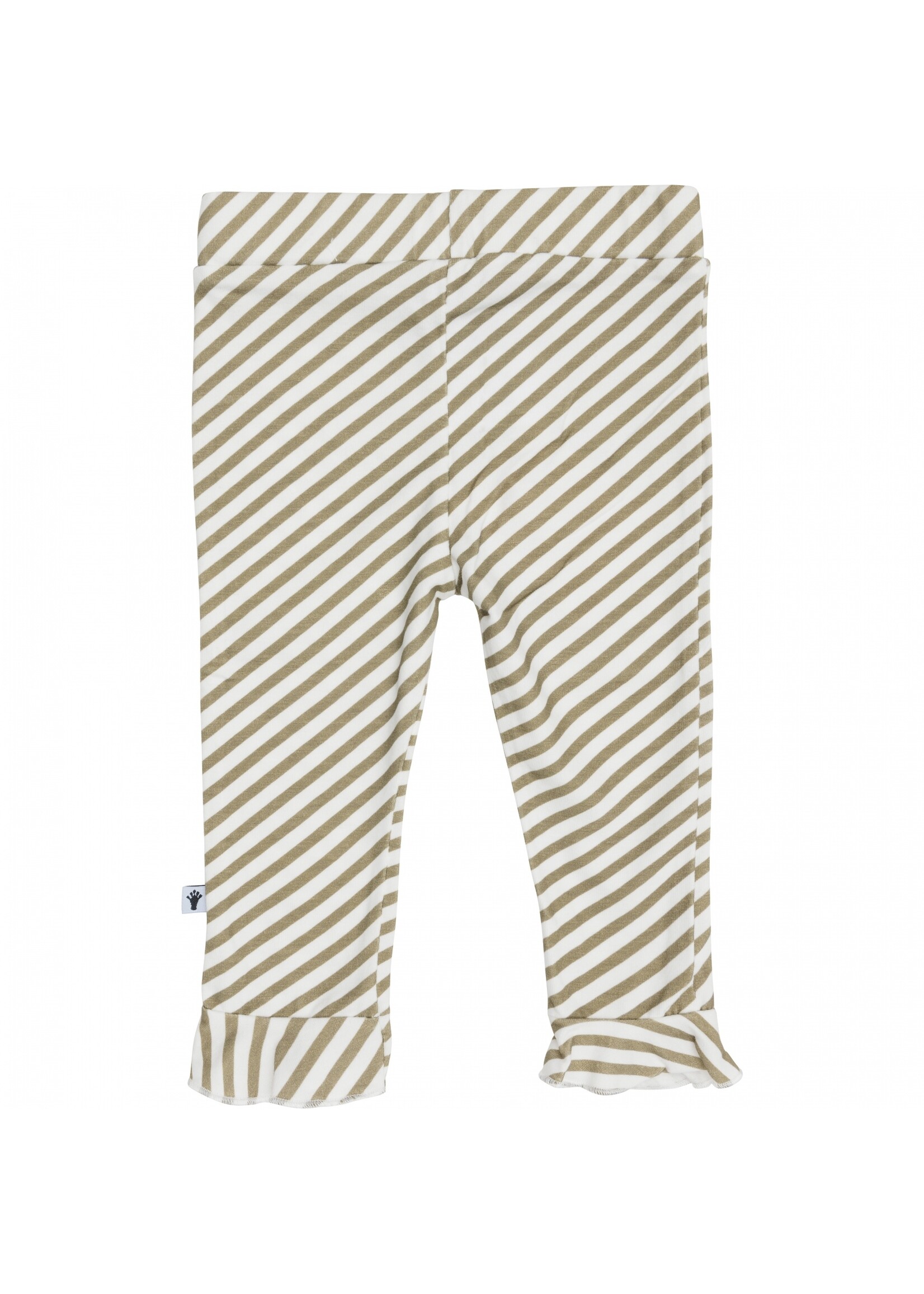 Klein Baby Trouser Ruffle Stripe Off White/Twill