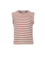 LOOXS Little Little knitted sleeveless top PINK SUMMER STRIPE