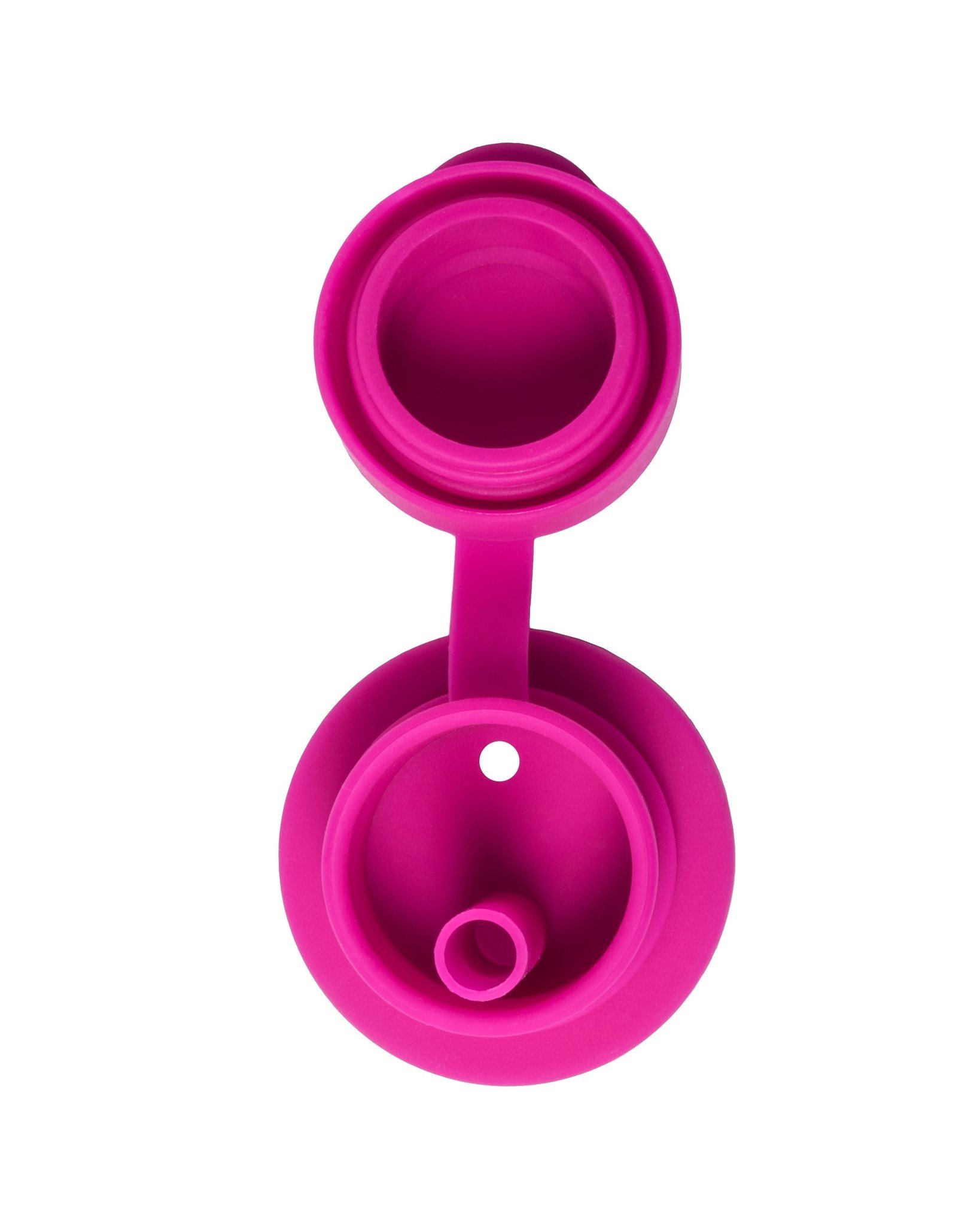 Pura Big Mouth Silicone Sport Straw, Rose