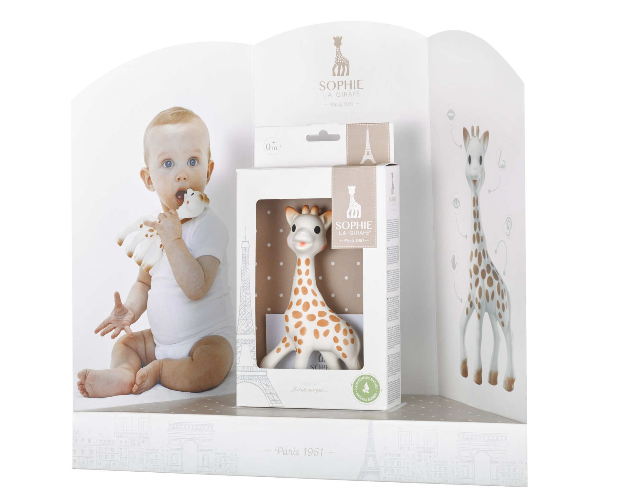 Ensemble de bain - Sophie la girafe bébé baby gift cadeaux