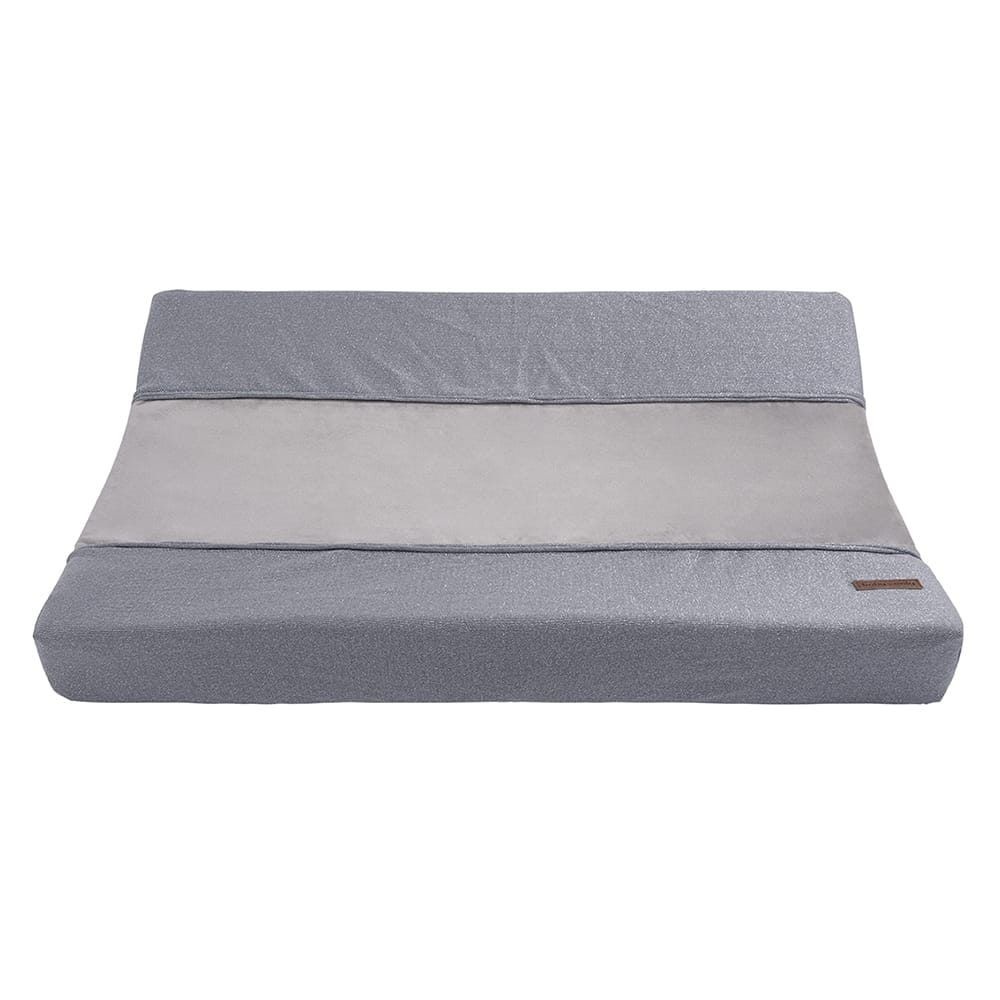 Baby's Only Housse matelas à langer Classic Gris Argent - 45x70 cm