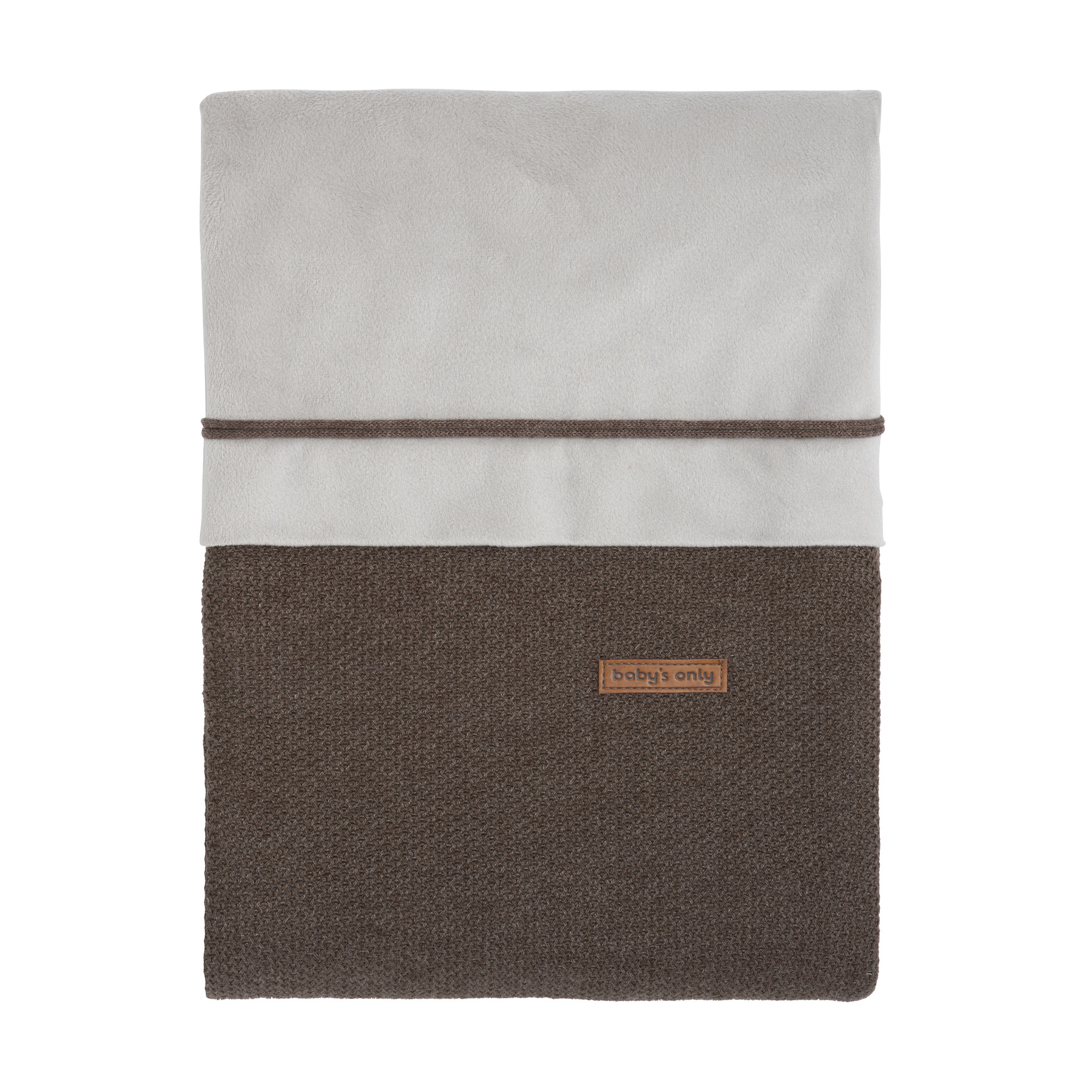 Housse de matelas à langer Baby's Only Classic - Cacao - 45x70 cm