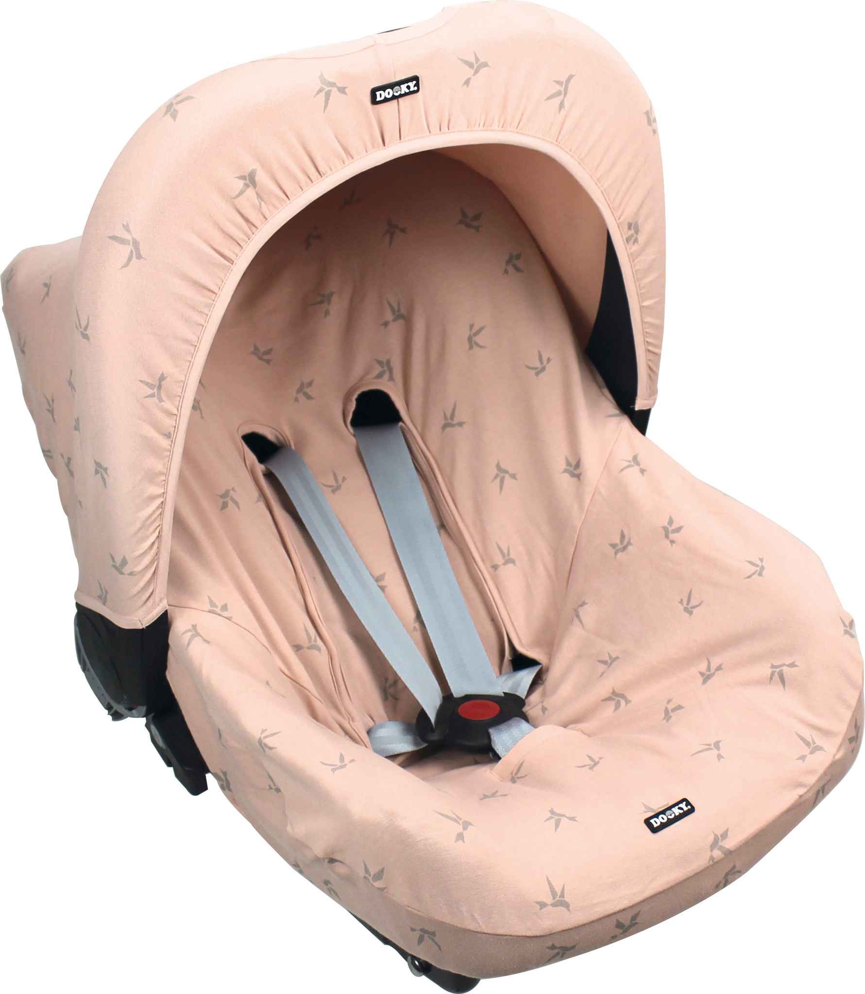 Autostoelhoes Seat Cover 0+ Zwaluw Rose Dooky - Babywinkel.be