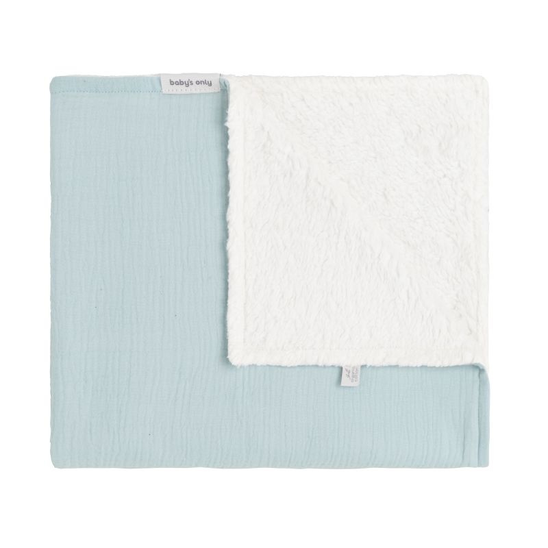Baby's Only Washcloth Fresh ECO Misty Blue/Urban Taupe