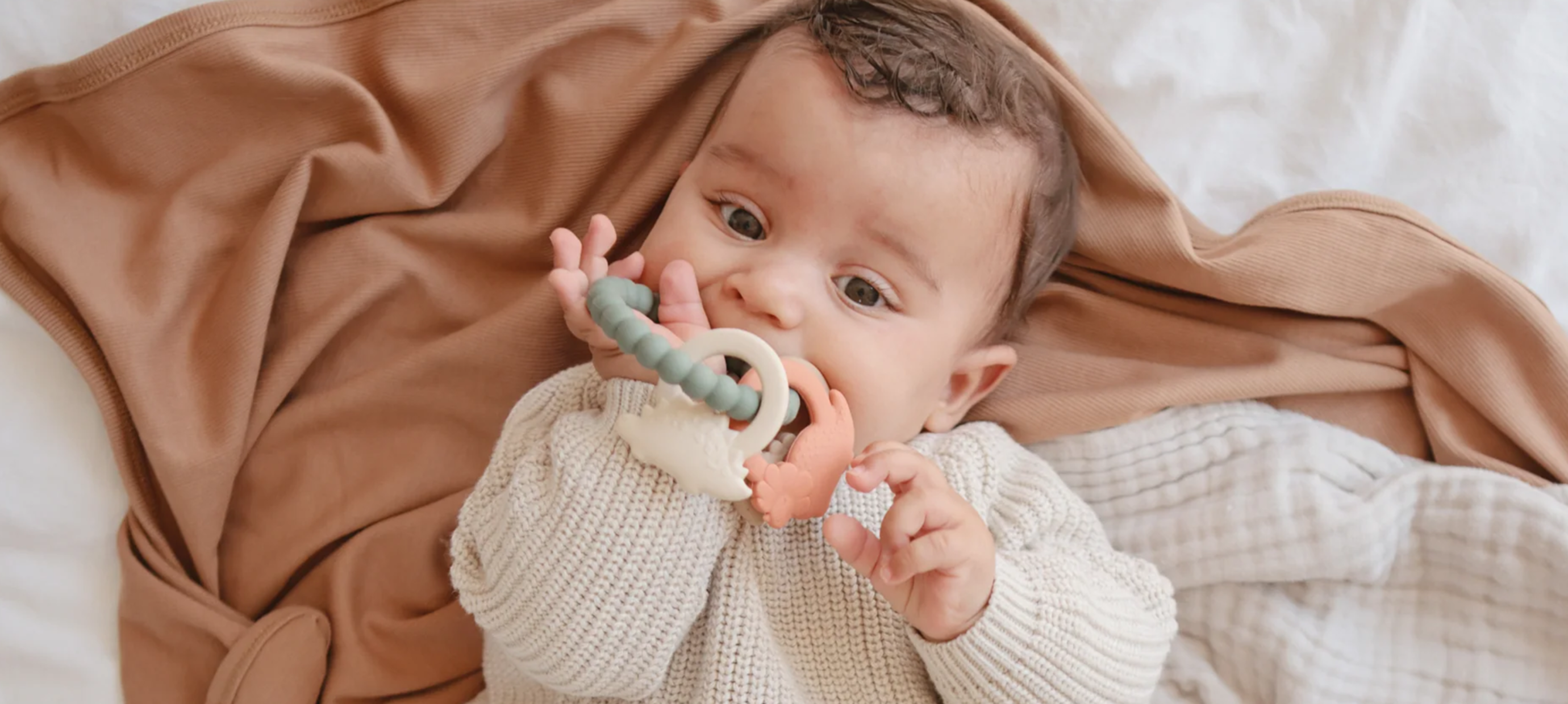 Bijtringen zijn onmisbaar voor je baby's eerste tandjes