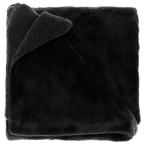 Plaid Torvah 150x200cm black Plaid Torvah 150x200cm black