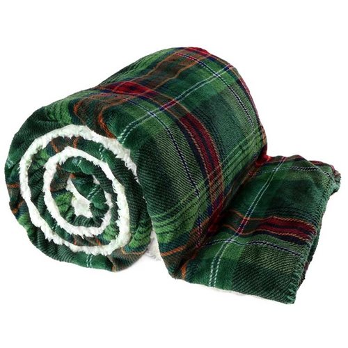 Larsson plaid 150x200cm dark green Larsson plaid 150x200cm dark green