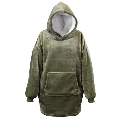 Oversized Hoodie 70x50x87cm deep green