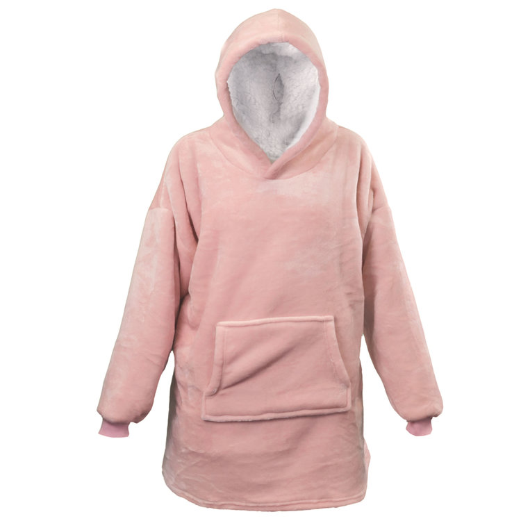 Oversized Hoodie 70x50x87cm old pink