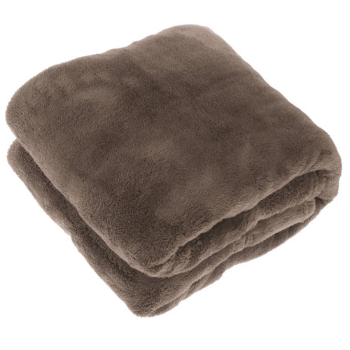 Justin plaid 150x200cm taupe Justin plaid 150x200cm taupe