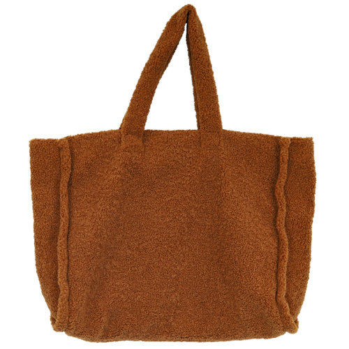 Tas Rosie 48x39x13cm leather brown Tas Rosie 48x39x13cm leather brown
