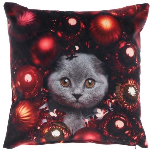 Kussen AW2022 Xmas print 45x45cm dessin 4