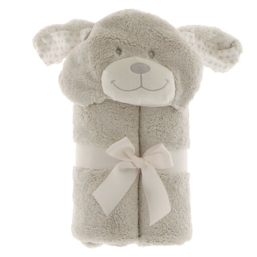 Badjas plush baby animal 100x75cm dog Badjas plush baby animal 100x75cm dog