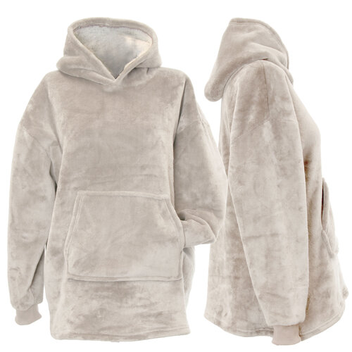 Oversized kids hoodie 75x63cm chateau grey