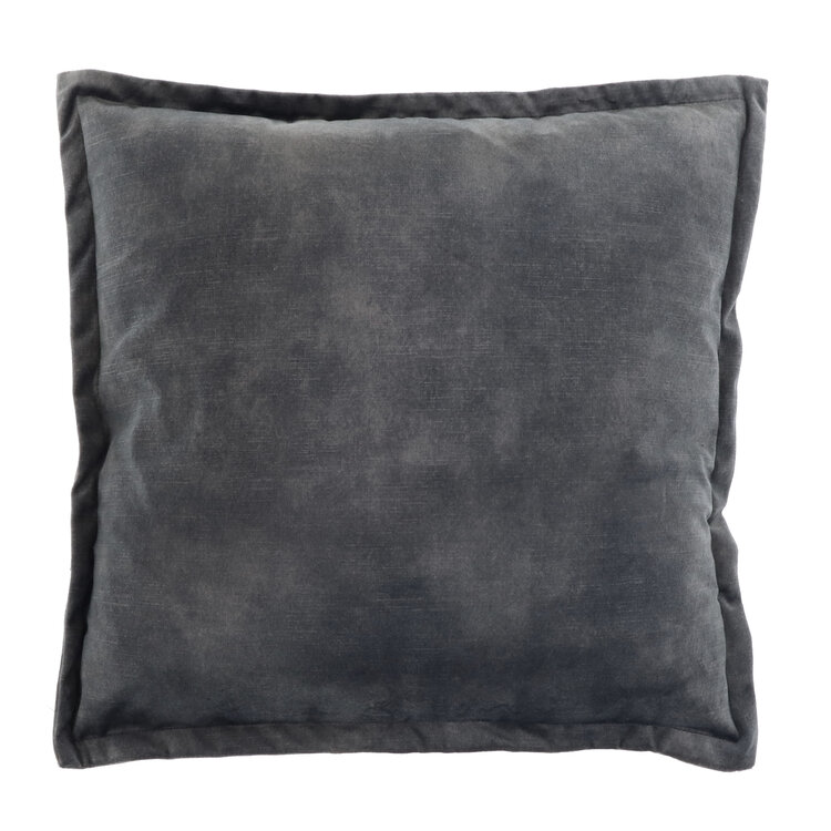 Kussen Basics 45x45cm dark grey