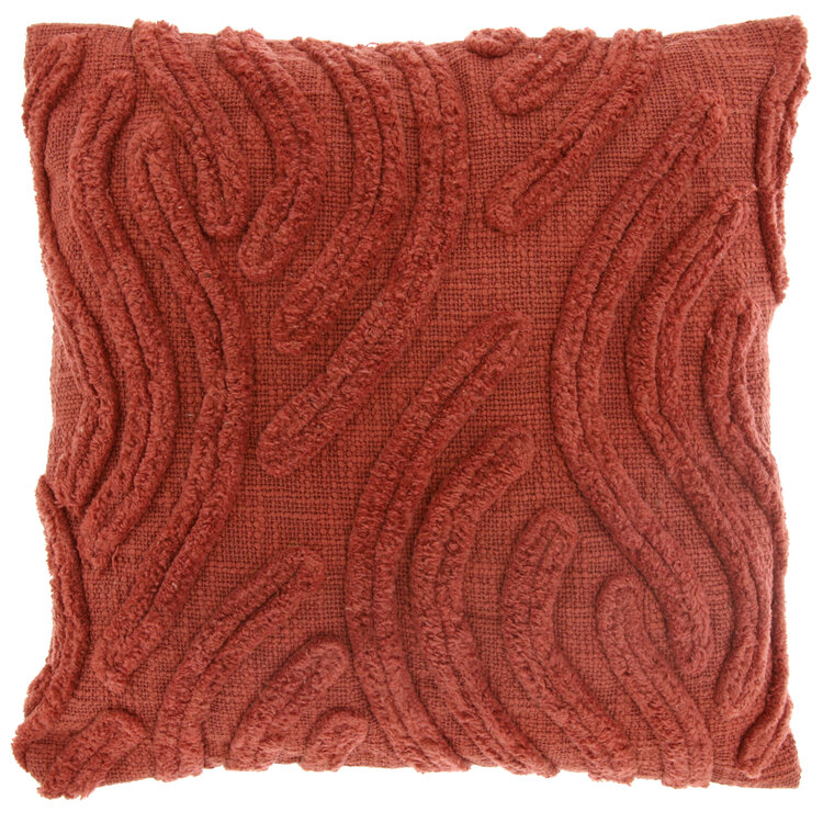 Kussen Paros 45x45cm redwood