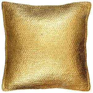 Kussen Metallic 45x45cm gold