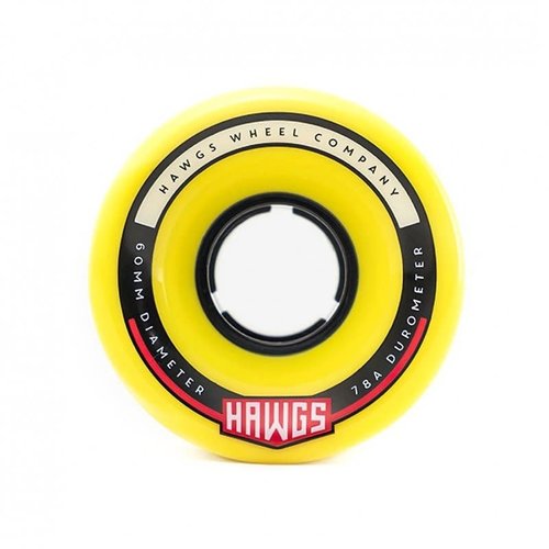 Hawgs Chubby Wheels 60mm 78A Yellow