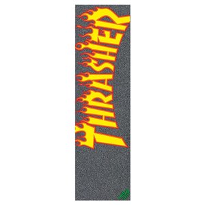 MOB Griptape 9" Thrasher Yellow and Orange Flame