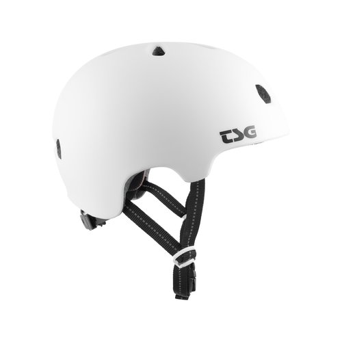 TSG Meta Solid Color Helmet Satin White