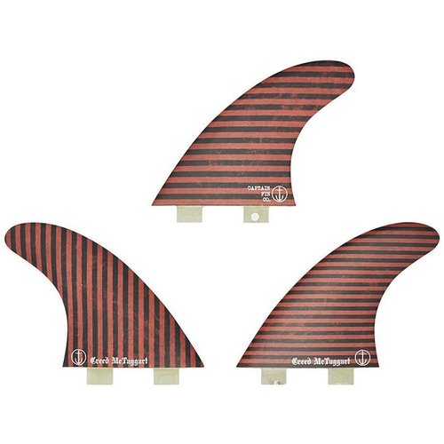 Captain Fin Creed McTaggart Thruster Twin Tab 3 Fin Set FCS