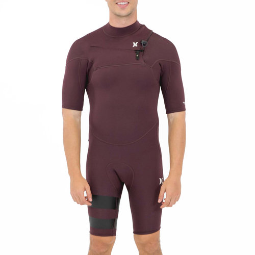 Hurley Advantage Plus 2/2 SS Springsuit Burgundy