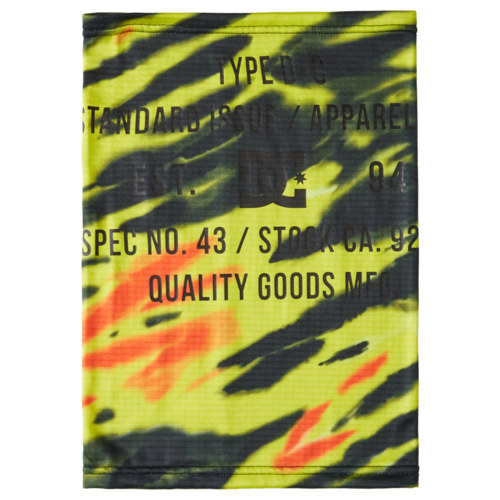 DC Shoes Canvas Neckwarmer Angled Tie Dye Sulphur Spring DC Shoes Canvas Neckwarmer Angled Tie Dye Sulphur Spring