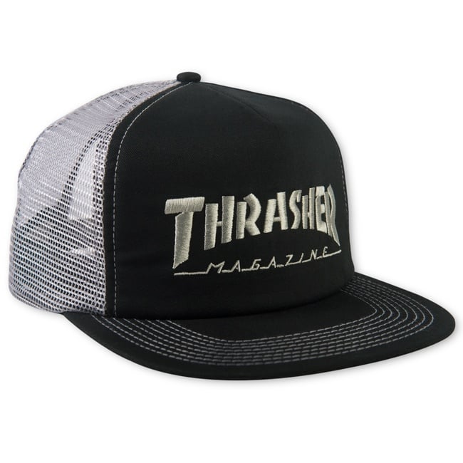 black thrasher hat