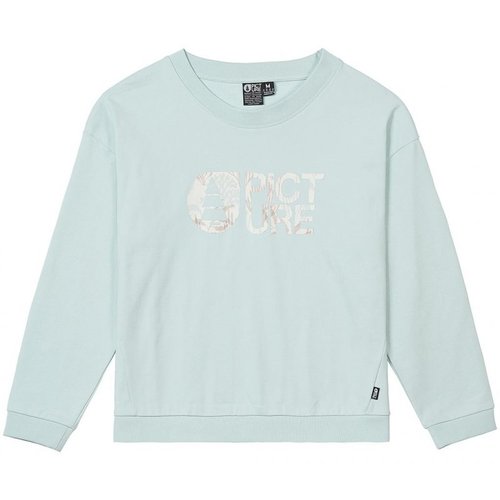 Picture Womens Basement Crew Sweater Misty Blue