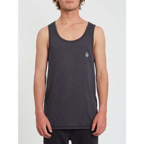 Volcom Circle Blanks Tank Top Heather Black Volcom Circle Blanks Tank Top Heather Black