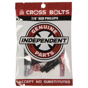 Independent 1" Kreuz Hardware Black/Red